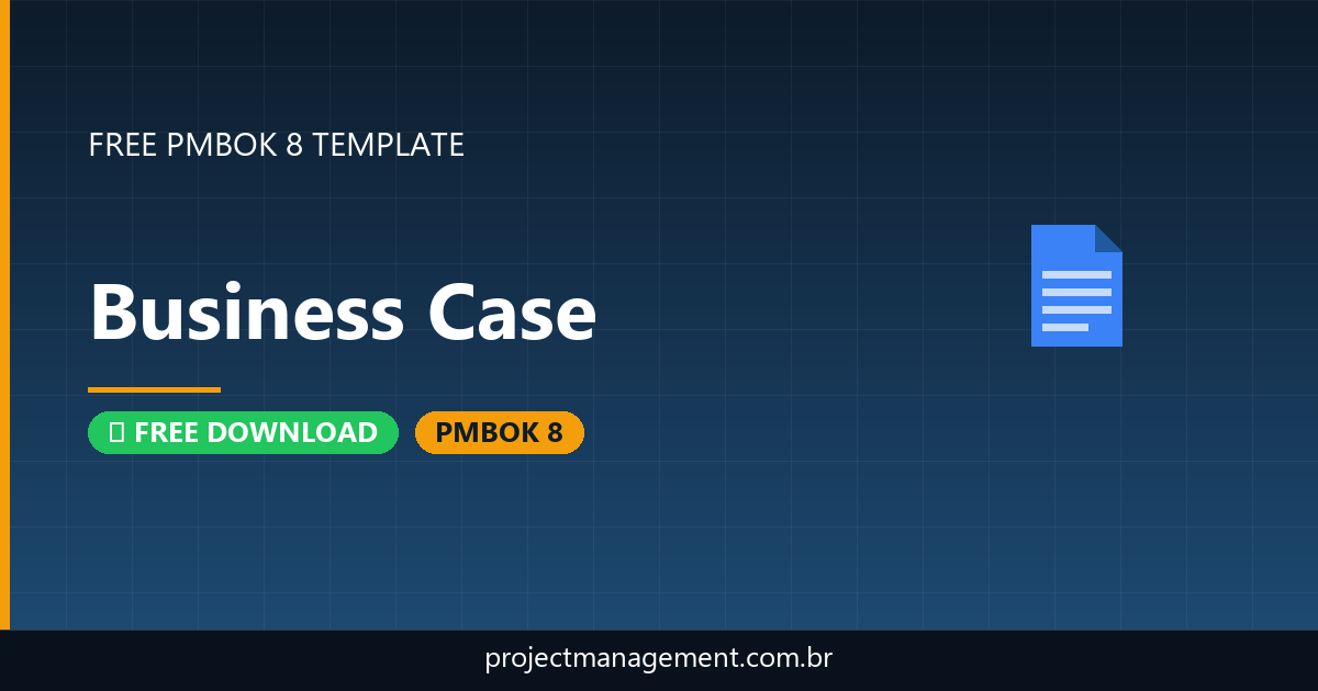 Business Case Template — Free Download PMBOK 8
