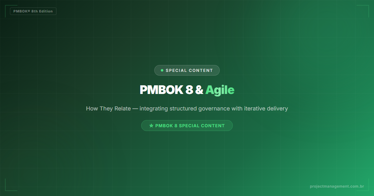 pmbok 8 agile - Project Management