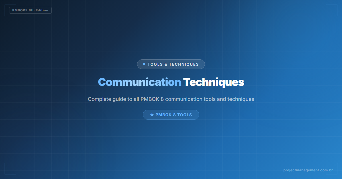 communication techniques project management - Project Management