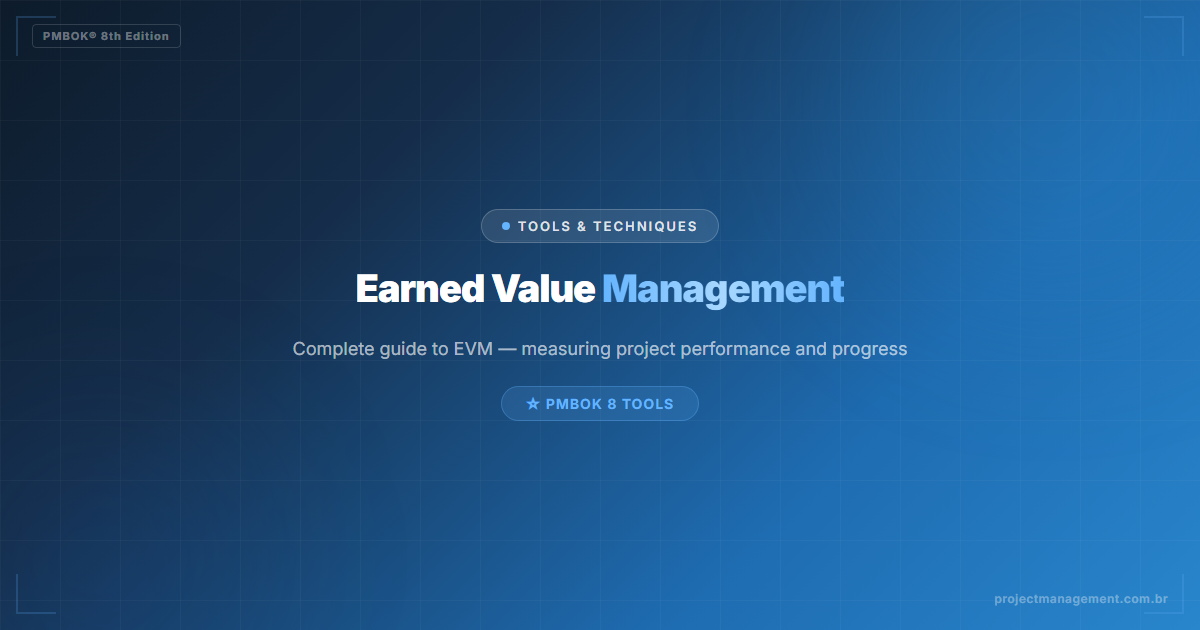 Earned Value Management (EVM) — Complete Guide — PMBOK 8