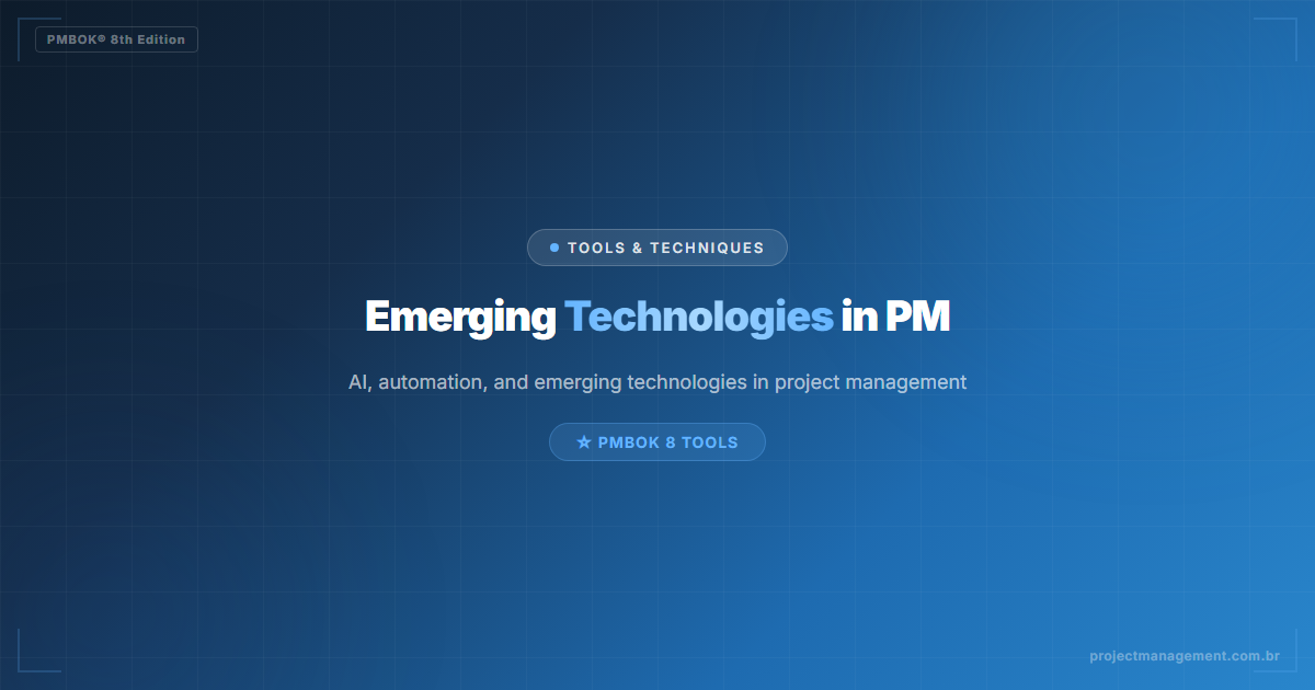 emerging technologies project management - Project Management