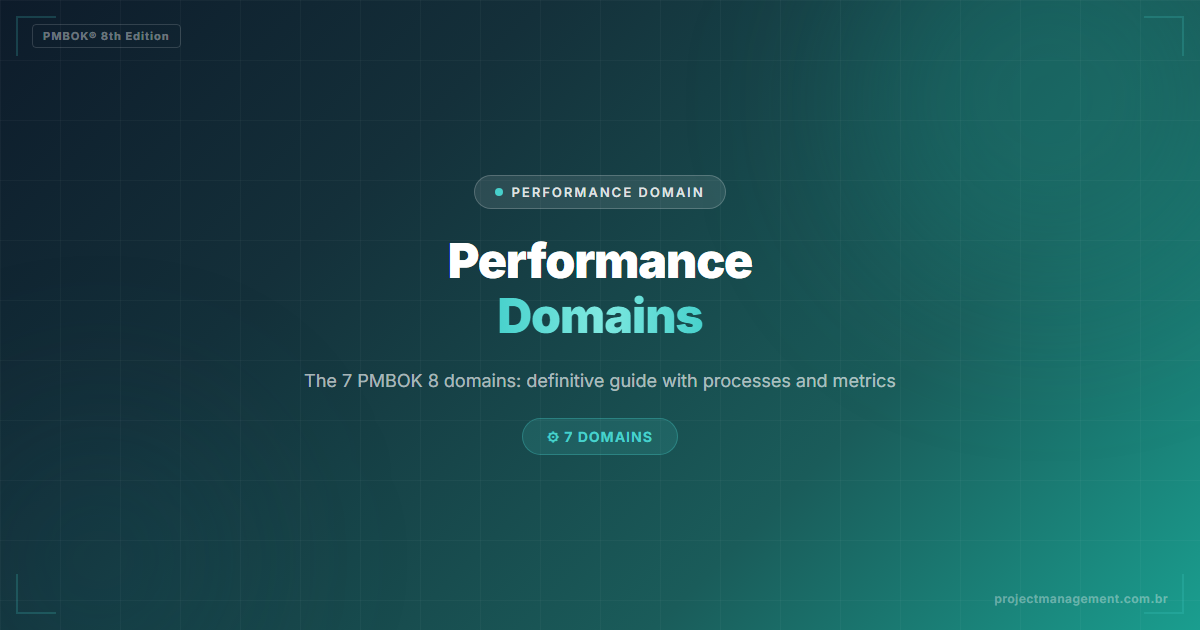 performance domains - PMBOK 8 Performance Domains: 7 Domains Explained