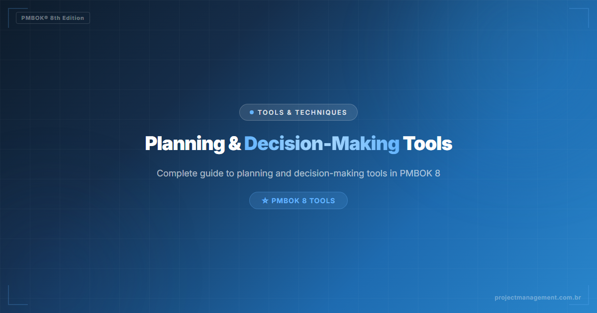 planning decision making tools project management - Project Management