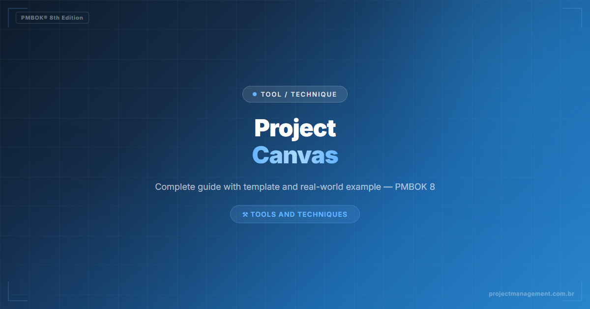 project canvas - Project Canvas: PMBOK 8 Template & Step-by-Step Guide