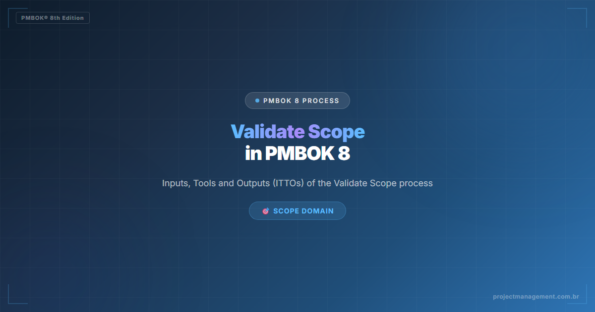 validate scope PMBOK 8 — Validate Scope in PMBOK 8 — Complete Guide