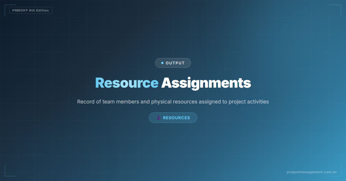 physical virtual resource assignments - Project Management