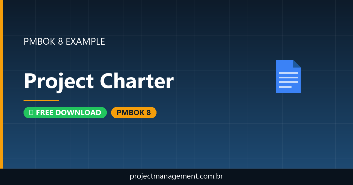 Project Charter Example