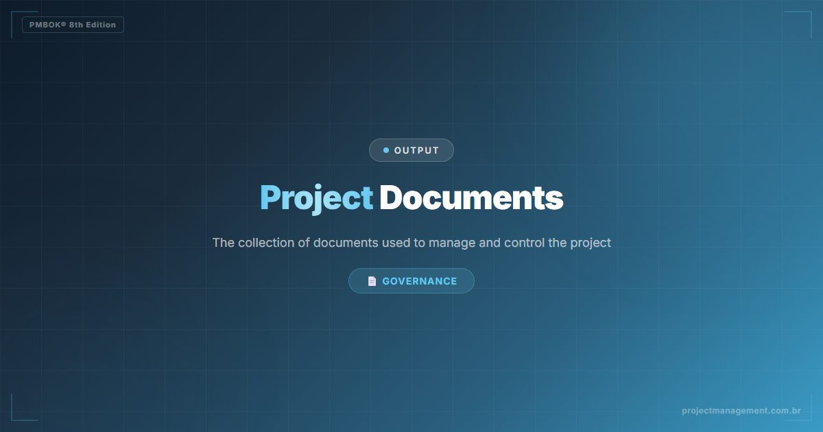Project Documents PMBOK 8