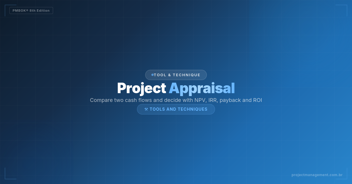 project appraisal template