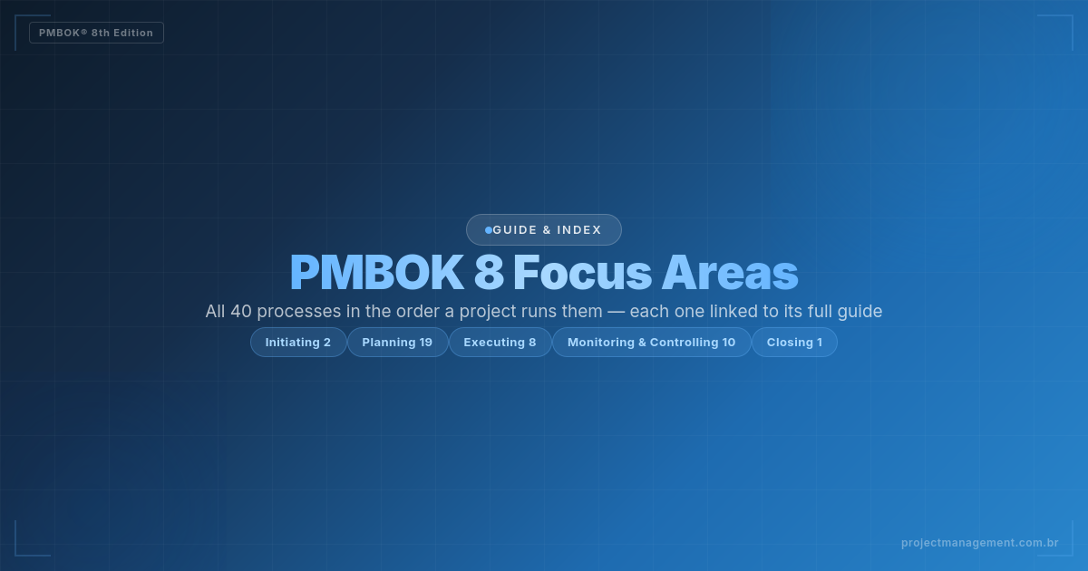 PMBOK 8 Focus Areas