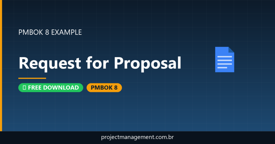 Request for Proposal Example — Website Launch Project