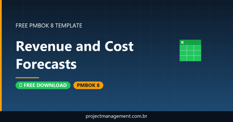 Revenue and Cost Forecasts Template — Free Download (PMBOK 8)