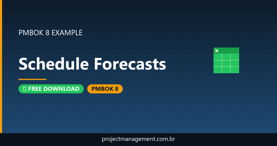 Schedule Forecasts Example — Website Launch Project