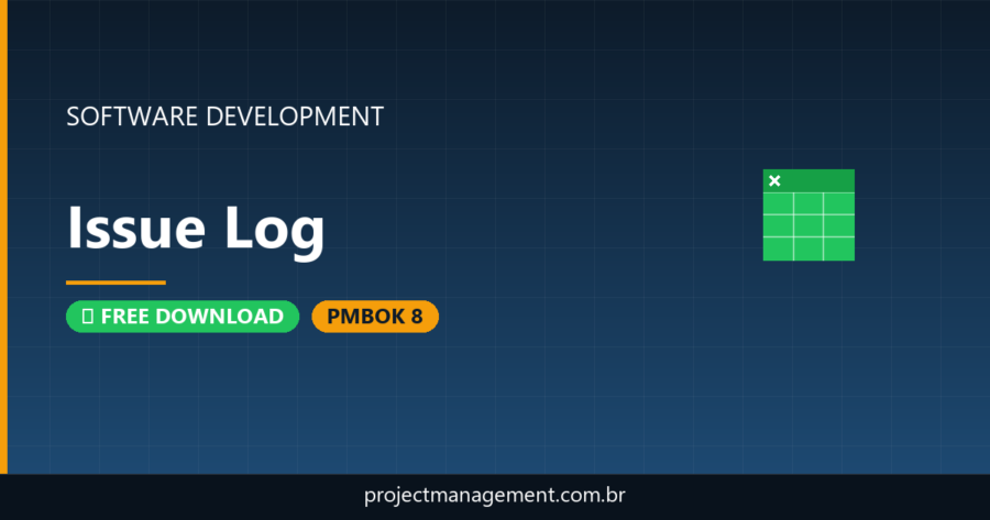 Issue Log Software Development Project