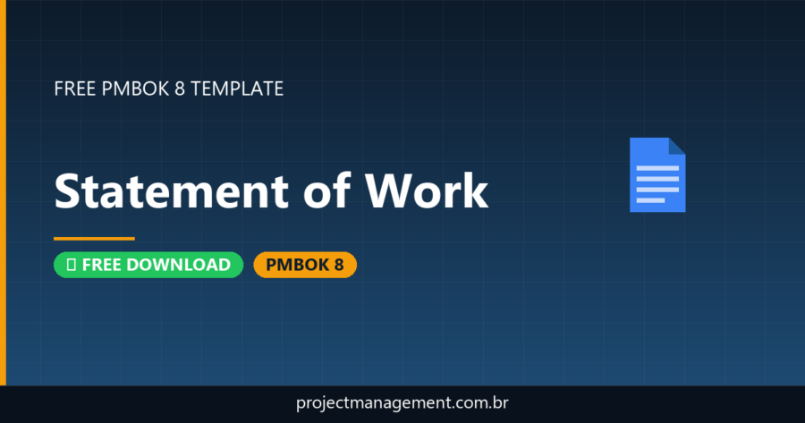 Statement of Work Template — Free Download (PMBOK 8)