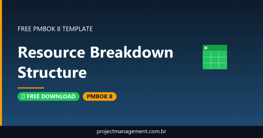 Resource Breakdown Structure Template — Free Download (PMBOK 8)