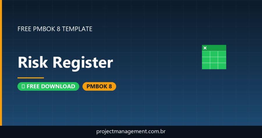 Risk Register Template — Free Download (PMBOK 8)