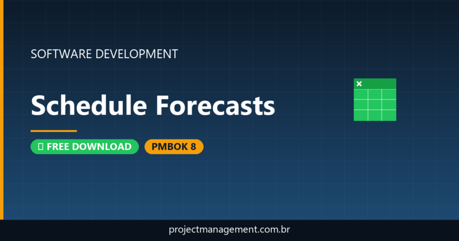 Schedule Forecasts Software Development Project