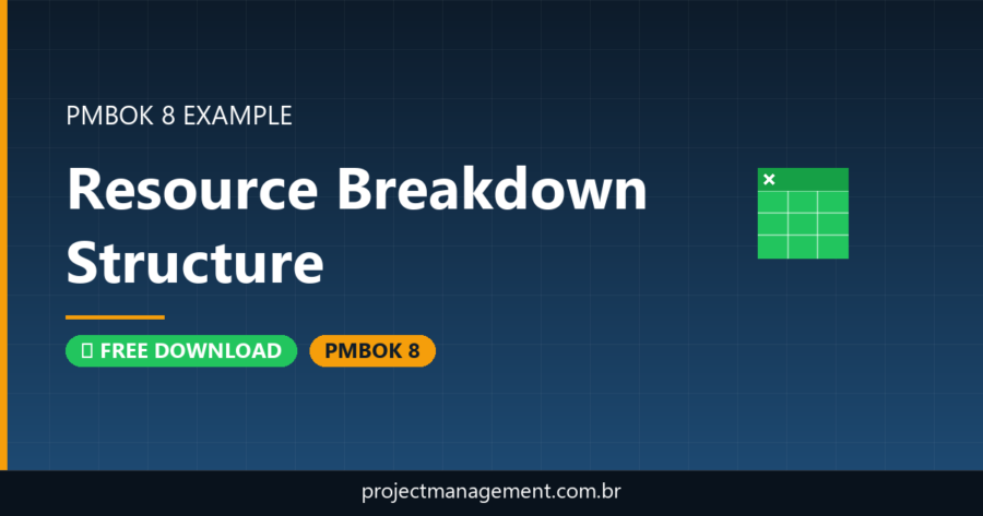 Resource Breakdown Structure Example — Website Launch Project