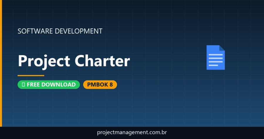 Project Charter Software Development Project