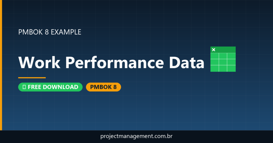 Work Performance Data Example — Website Launch Project