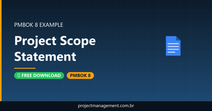 Project Scope Statement Example — Website Launch Project