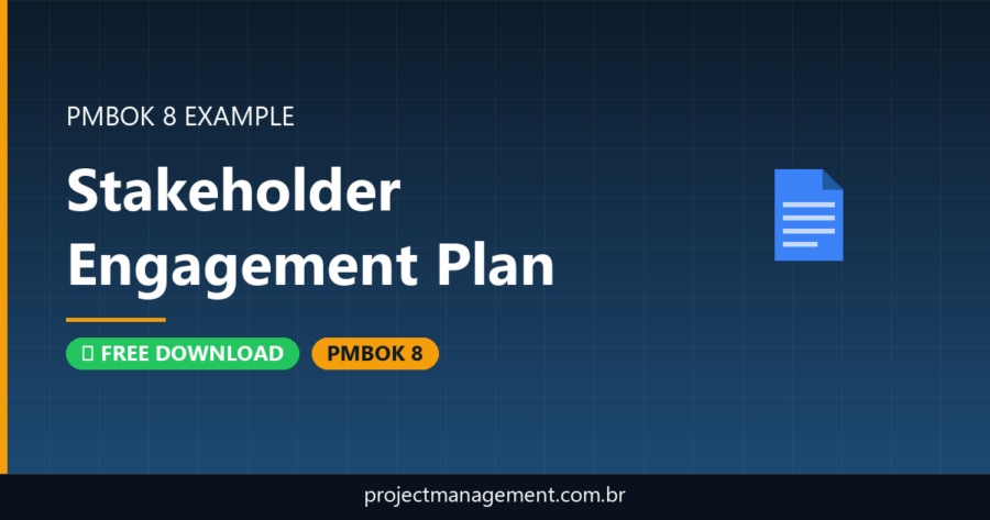 Stakeholder Engagement Plan Example — Website Launch Project