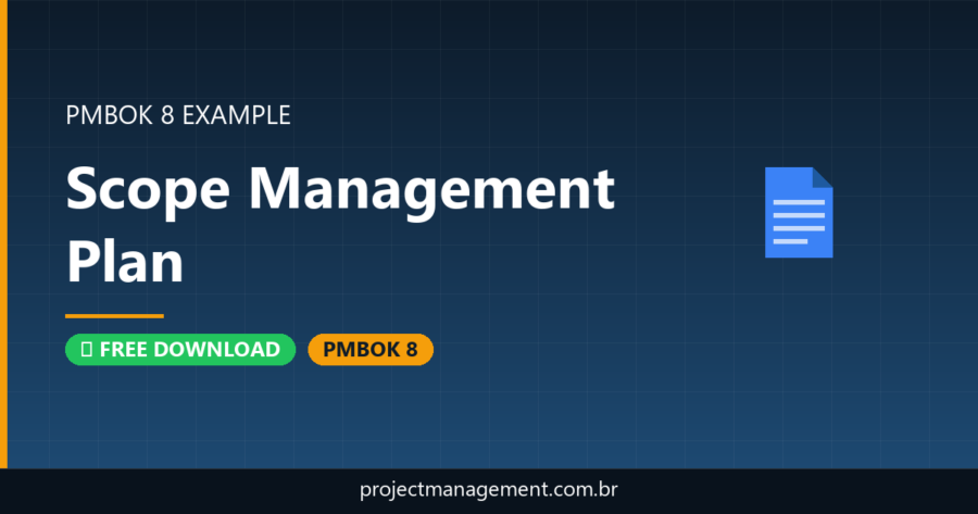 Scope Management Plan Example — Website Launch Project