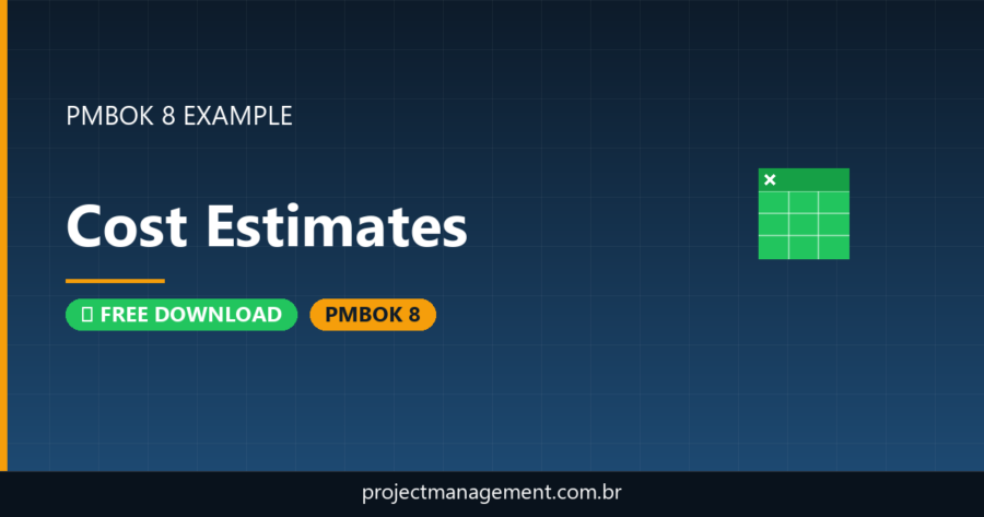 Cost Estimates Example — Website Launch Project
