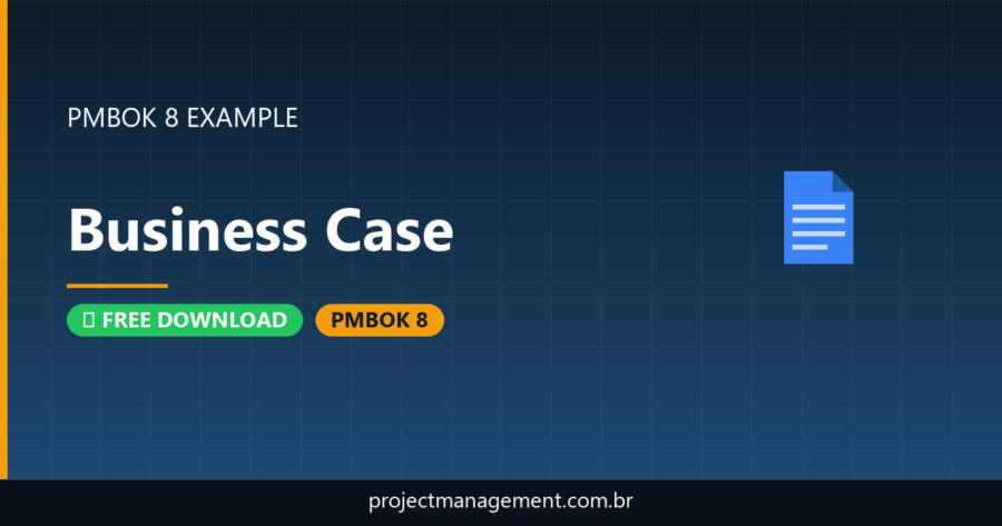 Business Case Example — Website Launch Project