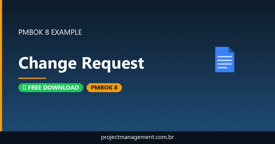 Change Request Example — Website Launch Project