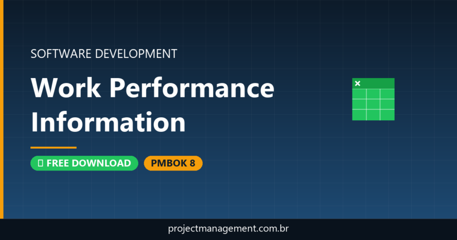 Work Performance Information Software Development Project