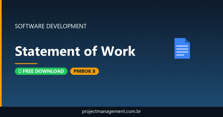 Statement of Work Software Development Project